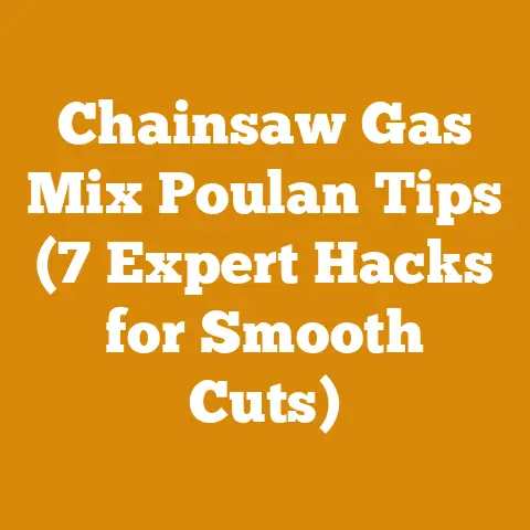 Chainsaw Gas Mix Poulan Tips (7 Expert Hacks for Smooth Cuts)