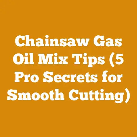 Chainsaw Gas Oil Mix Tips (5 Pro Secrets for Smooth Cutting)