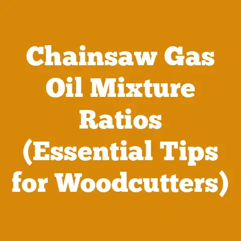 Chainsaw Gas Oil Mixture Ratios (Essential Tips for Woodcutters)