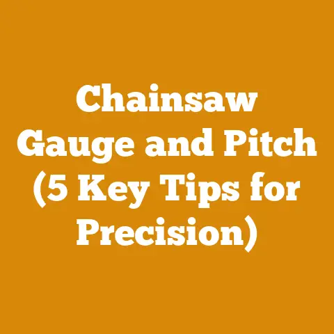 Chainsaw Gauge and Pitch (5 Key Tips for Precision)