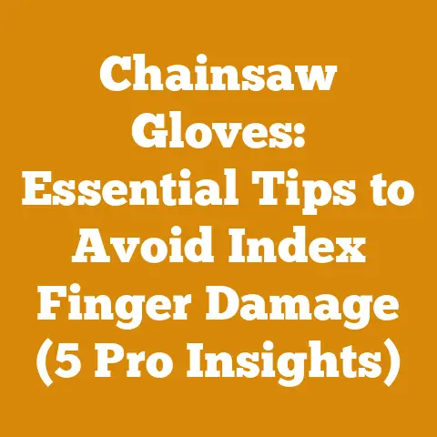 Chainsaw Gloves: Essential Tips to Avoid Index Finger Damage (5 Pro Insights)