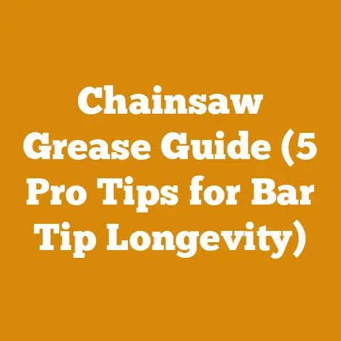 Chainsaw Grease Guide (5 Pro Tips for Bar Tip Longevity)
