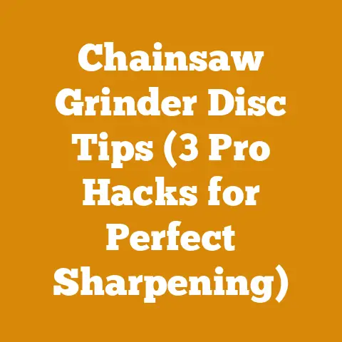 Chainsaw Grinder Disc Tips (3 Pro Hacks for Perfect Sharpening)