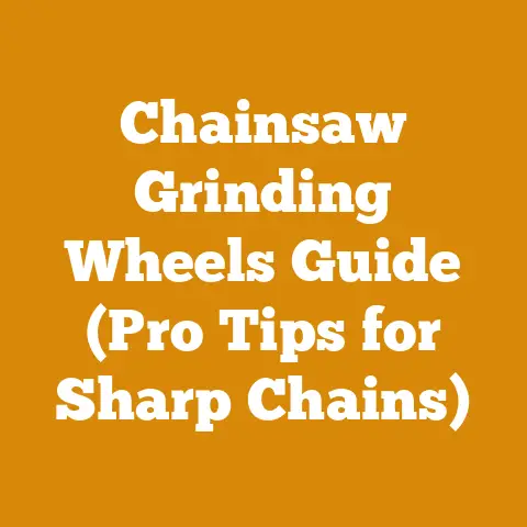 Chainsaw Grinding Wheels Guide (Pro Tips for Sharp Chains)