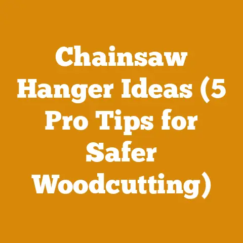 Chainsaw Hanger Ideas (5 Pro Tips for Safer Woodcutting)