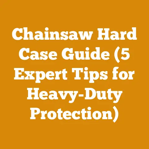 Chainsaw Hard Case Guide (5 Expert Tips for Heavy-Duty Protection)