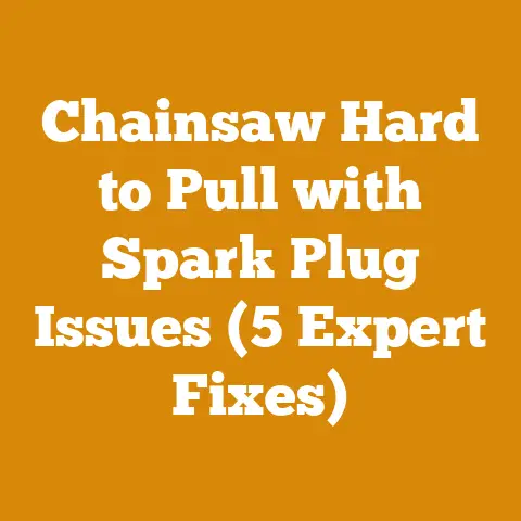 Chainsaw Hard to Pull with Spark Plug Issues (5 Expert Fixes)