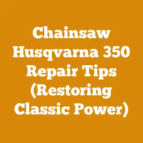 Chainsaw Husqvarna 350 Repair Tips (Restoring Classic Power)