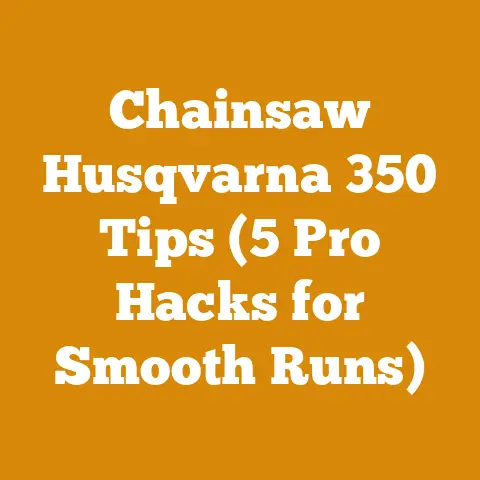 Chainsaw Husqvarna 350 Tips (5 Pro Hacks for Smooth Runs)