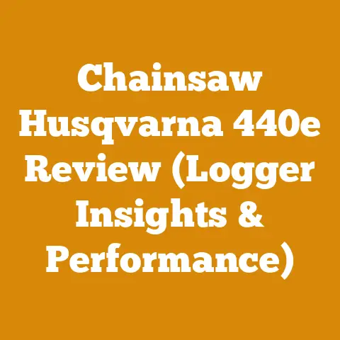 Chainsaw Husqvarna 440e Review (Logger Insights & Performance)