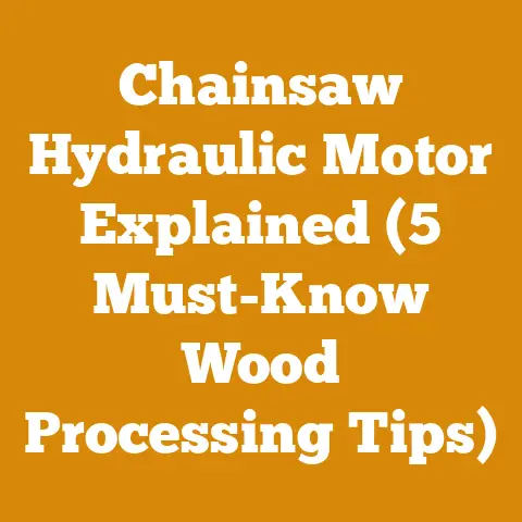 Chainsaw Hydraulic Motor Explained (5 Must-Know Wood Processing Tips)