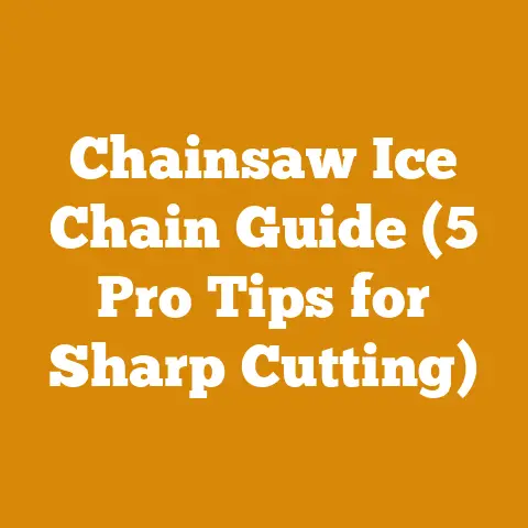 Chainsaw Ice Chain Guide (5 Pro Tips for Sharp Cutting)