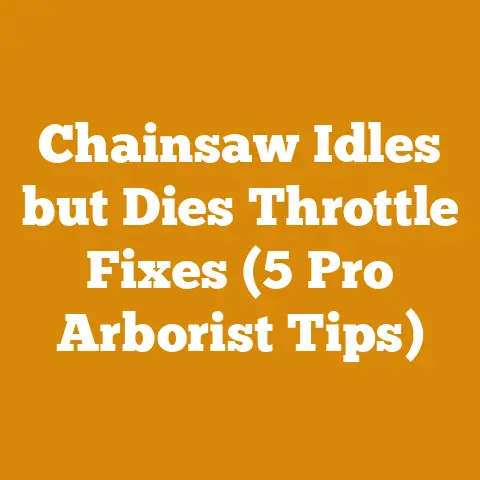 Chainsaw Idles but Dies Throttle Fixes (5 Pro Arborist Tips)