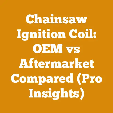 Chainsaw Ignition Coil: OEM vs Aftermarket Compared (Pro Insights)