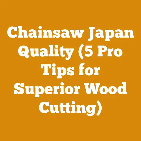 Chainsaw Japan Quality (5 Pro Tips for Superior Wood Cutting)