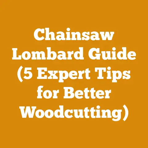 Chainsaw Lombard Guide (5 Expert Tips for Better Woodcutting)