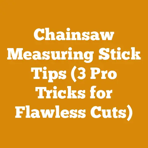 Chainsaw Measuring Stick Tips (3 Pro Tricks for Flawless Cuts)