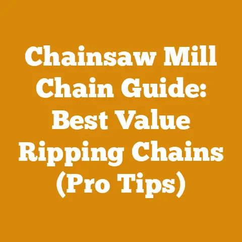 Chainsaw Mill Chain Guide: Best Value Ripping Chains (Pro Tips)