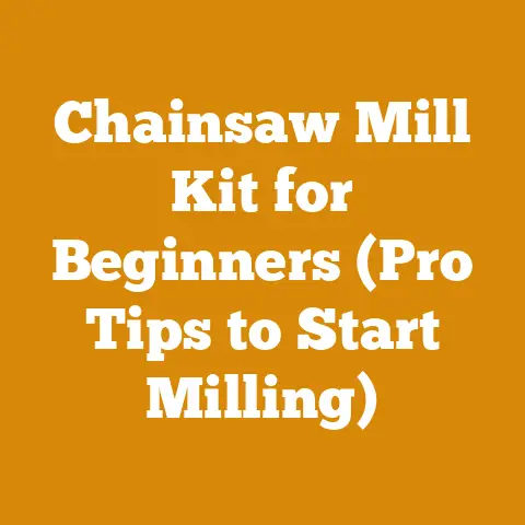Chainsaw Mill Kit for Beginners (Pro Tips to Start Milling)