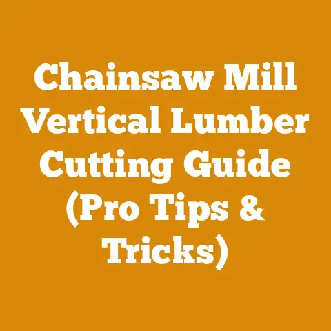 Chainsaw Mill Vertical Lumber Cutting Guide (Pro Tips & Tricks)
