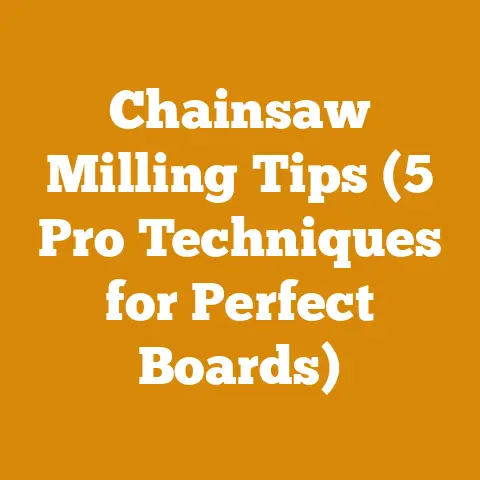 Chainsaw Milling Tips (5 Pro Techniques for Perfect Boards)