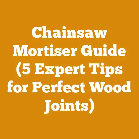 Chainsaw Mortiser Guide (5 Expert Tips for Perfect Wood Joints)