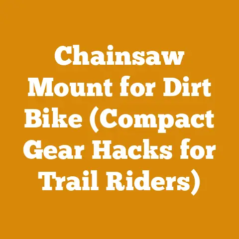 Chainsaw Mount for Dirt Bike (Compact Gear Hacks for Trail Riders)