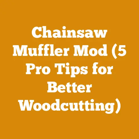 Chainsaw Muffler Mod (5 Pro Tips for Better Woodcutting)