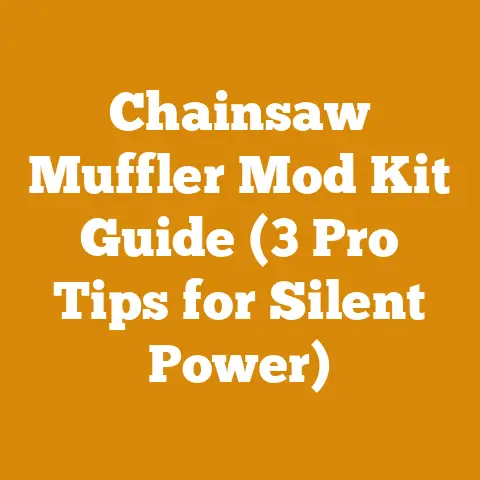Chainsaw Muffler Mod Kit Guide (3 Pro Tips for Silent Power)