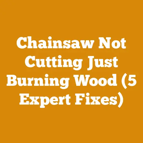 Chainsaw Not Cutting Just Burning Wood (5 Expert Fixes)