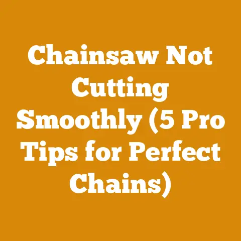 Chainsaw Not Cutting Smoothly (5 Pro Tips for Perfect Chains)