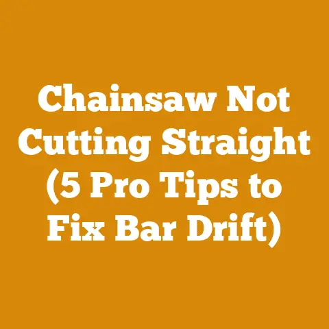 Chainsaw Not Cutting Straight (5 Pro Tips to Fix Bar Drift)