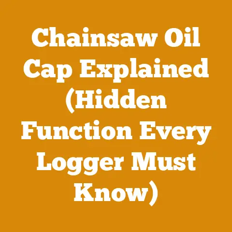 Chainsaw Oil Cap Explained (Hidden Function Every Logger Must Know)