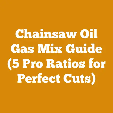 Chainsaw Oil Gas Mix Guide (5 Pro Ratios for Perfect Cuts)