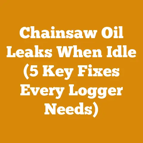 Chainsaw Oil Leaks When Idle (5 Key Fixes Every Logger Needs)