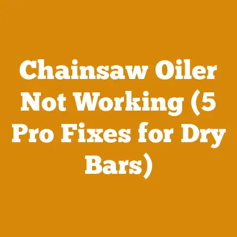 Chainsaw Oiler Not Working (5 Pro Fixes for Dry Bars)