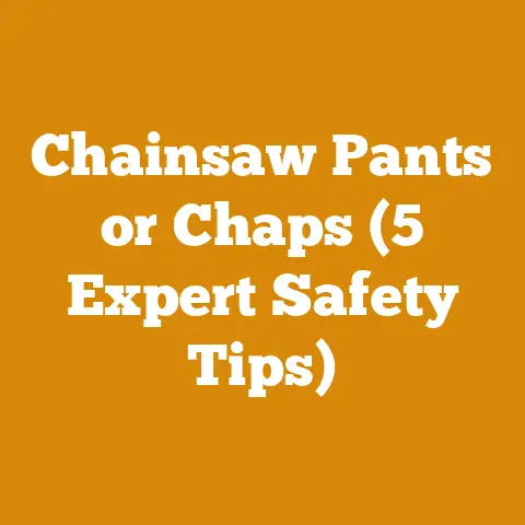 Chainsaw Pants or Chaps (5 Expert Safety Tips)