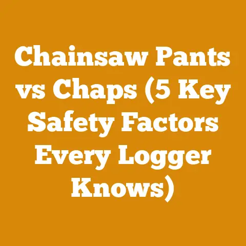 Chainsaw Pants vs Chaps (5 Key Safety Factors Every Logger Knows)
