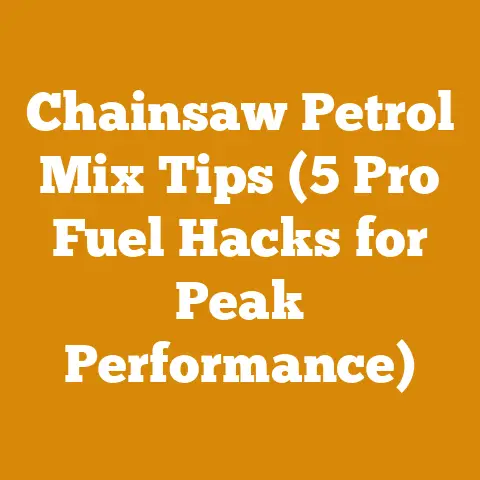 Chainsaw Petrol Mix Tips (5 Pro Fuel Hacks for Peak Performance)