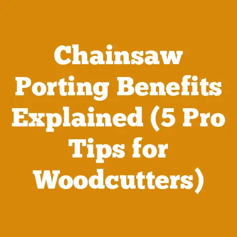 Chainsaw Porting Benefits Explained (5 Pro Tips for Woodcutters)