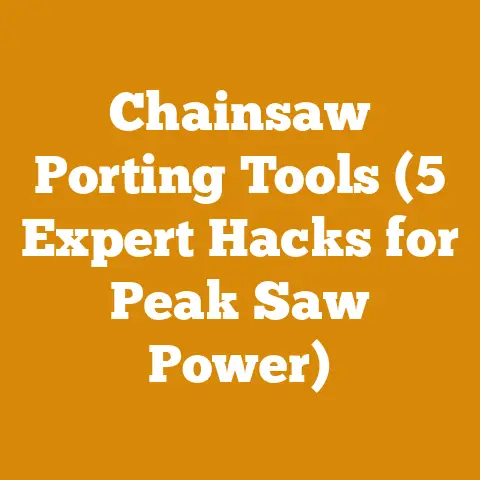 Chainsaw Porting Tools (5 Expert Hacks for Peak Saw Power)