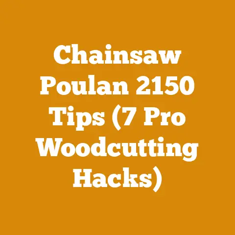 Chainsaw Poulan 2150 Tips (7 Pro Woodcutting Hacks)