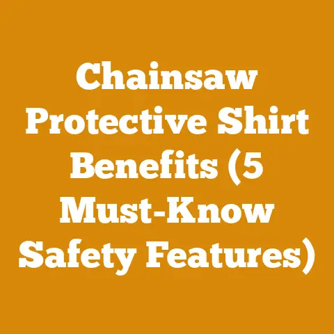 Chainsaw Protective Shirt Benefits (5 Must-Know Safety Features)