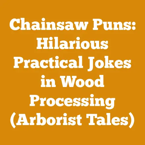 Chainsaw Puns: Hilarious Practical Jokes in Wood Processing (Arborist Tales)