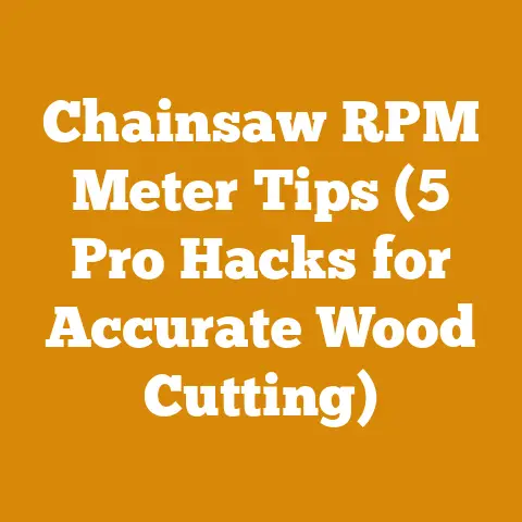Chainsaw RPM Meter Tips (5 Pro Hacks for Accurate Wood Cutting)