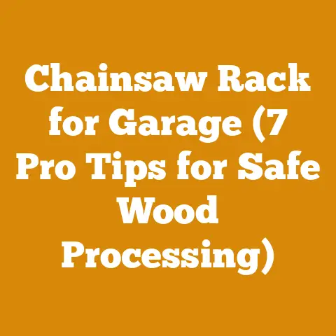 Chainsaw Rack for Garage (7 Pro Tips for Safe Wood Processing)