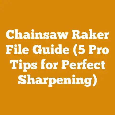 Chainsaw Raker File Guide (5 Pro Tips for Perfect Sharpening)