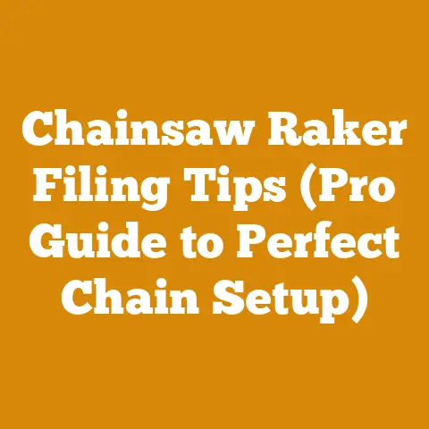 Chainsaw Raker Filing Tips (Pro Guide to Perfect Chain Setup)