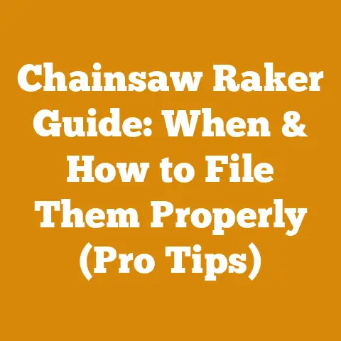 Chainsaw Raker Guide: When & How to File Them Properly (Pro Tips)