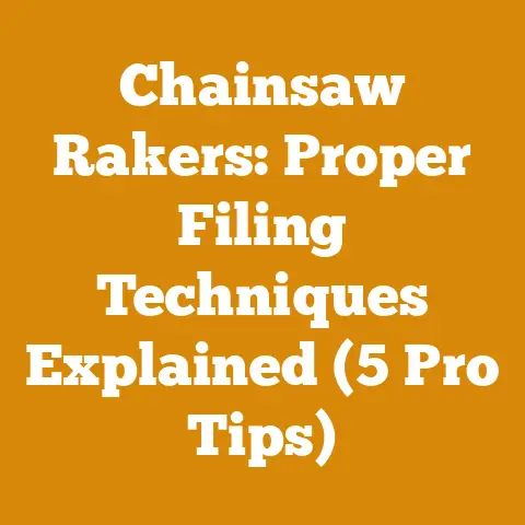 Chainsaw Rakers: Proper Filing Techniques Explained (5 Pro Tips)